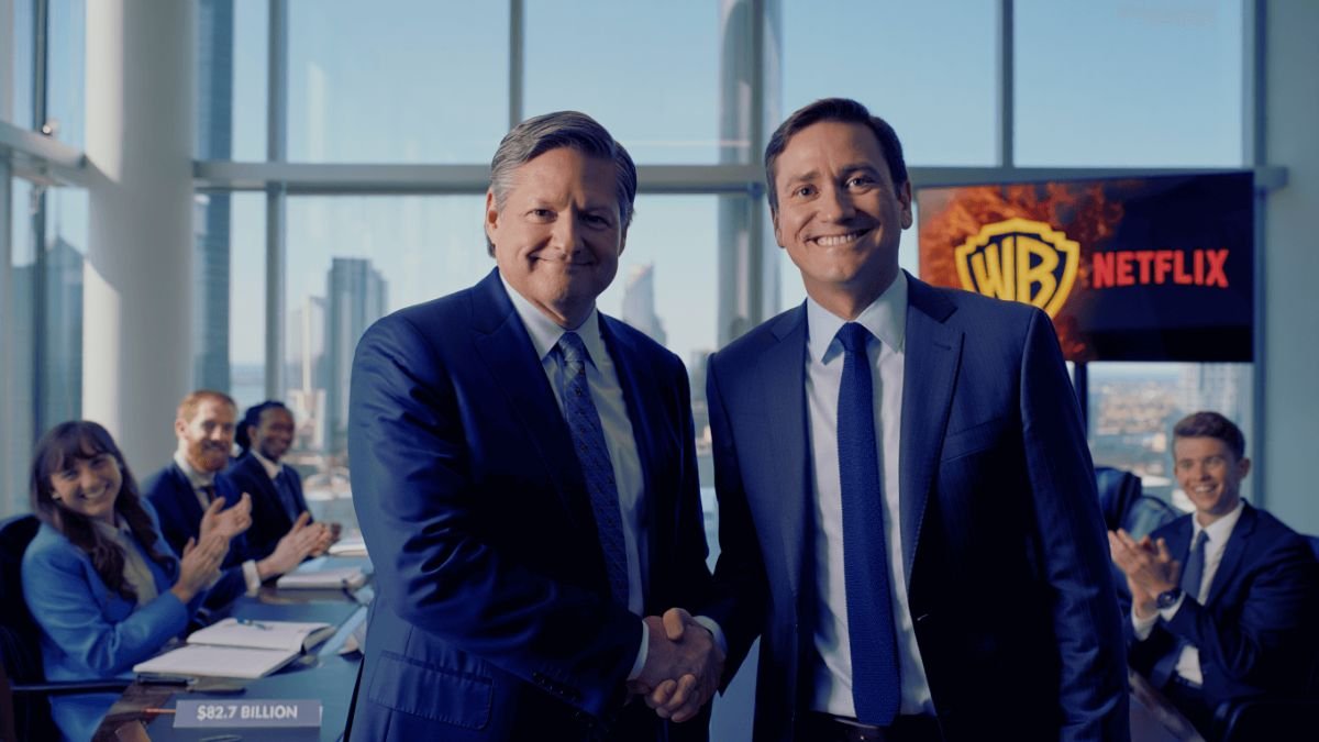Netflix to Acquire Warner Bros. in Historic $82.7 Billion Deal, Reshaping Hollywood Landscape