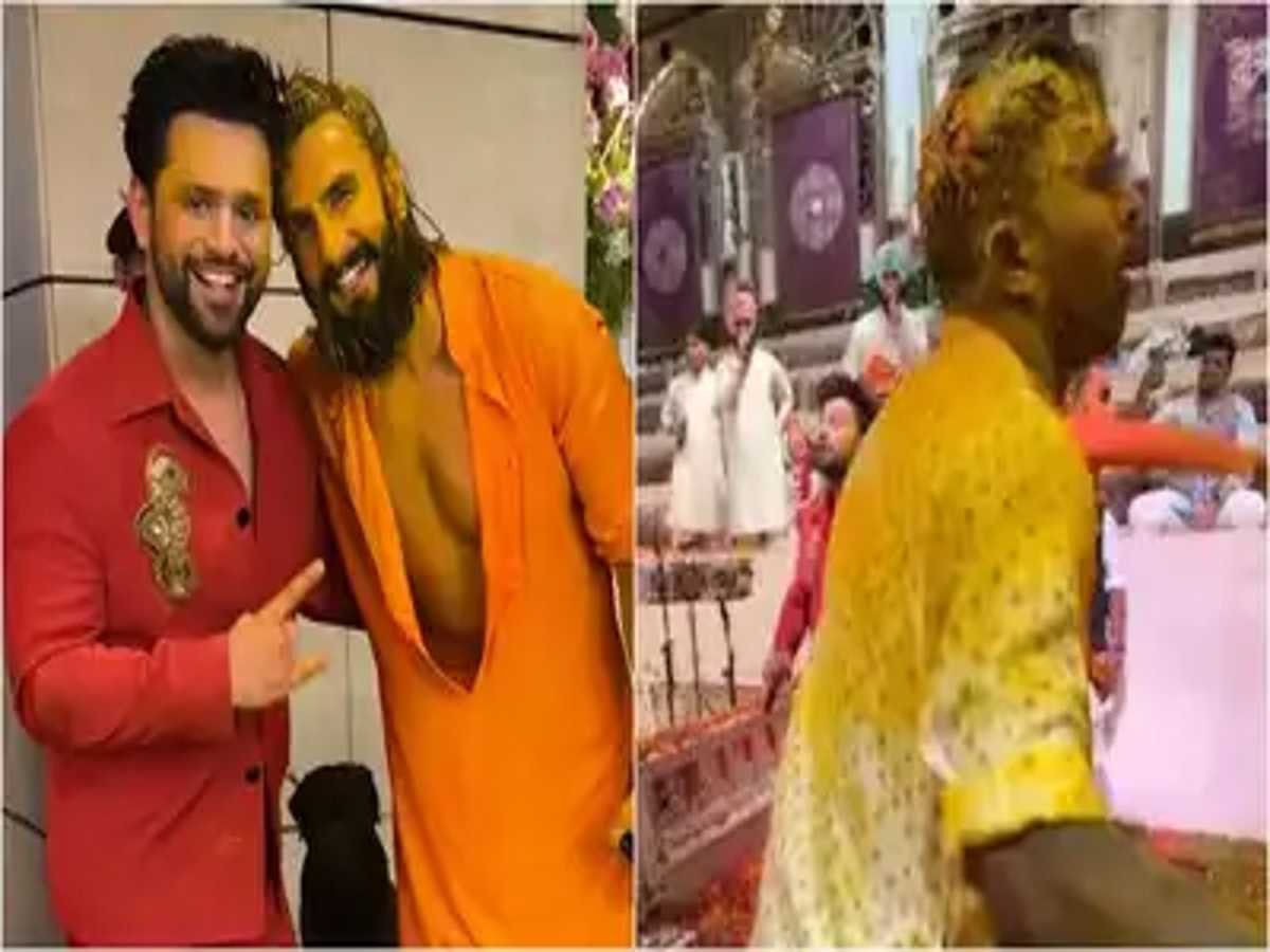 Rahul Vaidya : अनंत अंबानी और राधिका मर्चेंट की शादी के जश्न के दौरान रणवीर सिंह और हार्दिक पांड्या हर जगह थे