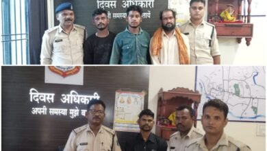 CG News: आपरेशन प्रहार…तीन अलग अलग अपराध में पांच आरोपी गिरफ्तार…आरोपियों को अलग अलग धाराओं में भेजा गया जेल