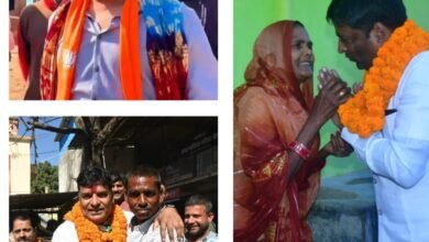 नगर पालिका परिषद पेंड्रा चुनाव 2025 जनता का प्रत्याशीयो से सीधा जनसंपर्क 