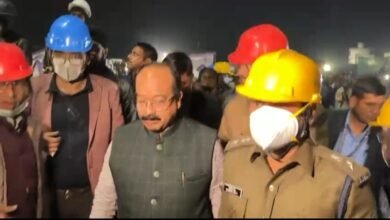 कुसुम पावर प्लांट में क्रेन के जरिये हटाया गया कंटेनर ,घटना स्थल पहुंचे डिप्टी सीएम अरुण साव