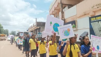 Swami Atmanand School Organizes “No Plastic Campaign” with Rally and Awareness Events