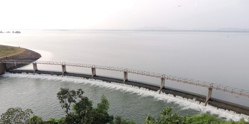 Chhattisgarh के सिंचाई जलाशयों में 50 फीसद जलभराव
