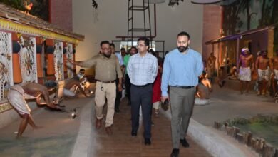 CG News- शहीद वीर नारायण सिंह संग्रहालय के निर्माण कार्य का प्रमुख सचिव सोनमणि बोरा द्वारा निरीक्षण CG News- शहीद वीर नारायण सिंह संग्रहालय के निर्माण कार्य का प्रमुख सचिव सोनमणि बोरा द्वारा निरीक्षण