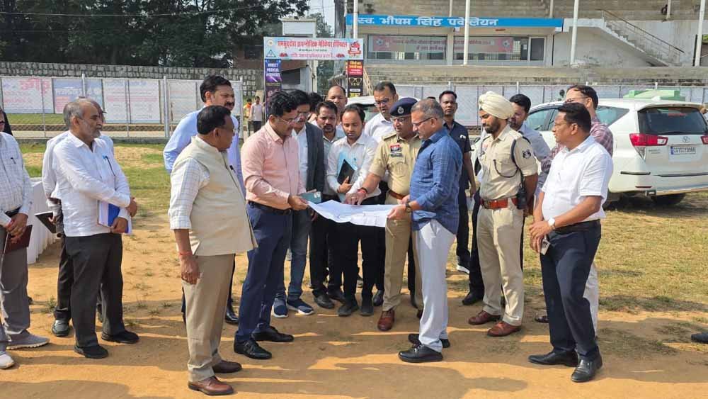 राष्ट्रपति द्रौपदी मुर्मु के संभावित अम्बिकापुर आगमन की तैयारियों का लेकर प्रमुख सचिव सोनमणि बोरा ने ली बैठक राष्ट्रपति द्रौपदी मुर्मु के संभावित अम्बिकापुर आगमन की तैयारियों का लेकर प्रमुख सचिव सोनमणि बोरा ने ली बैठक