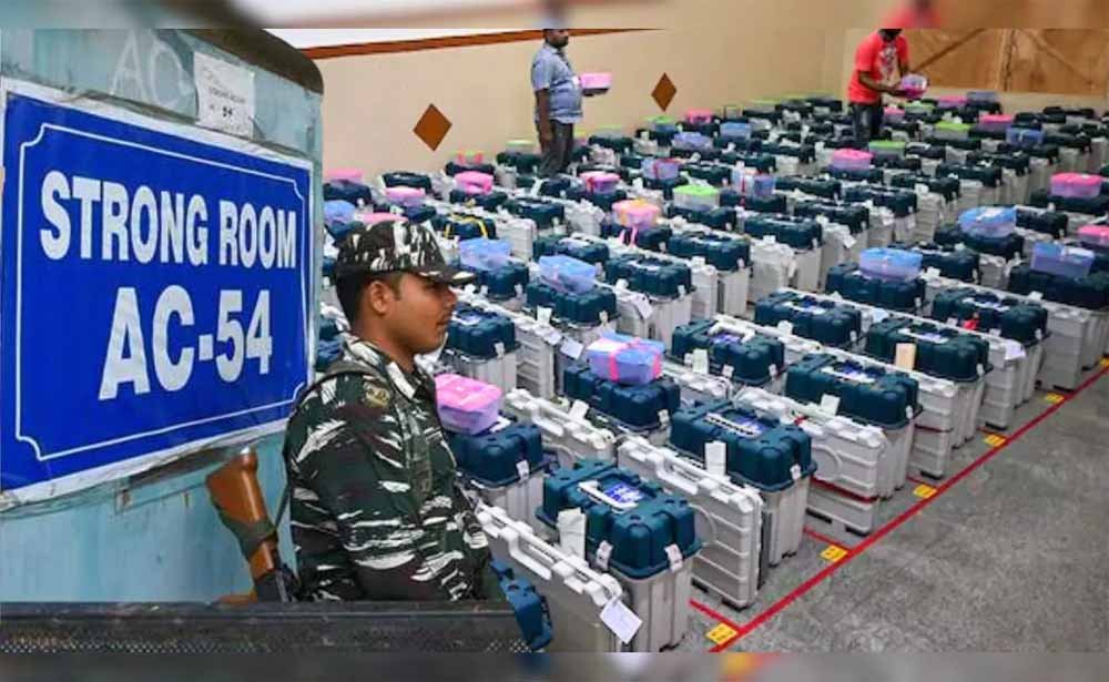 बिहार में वोटों की रखवाली! स्ट्रॉन्ग रूम पर तीन चक्र की सख्त निगरानी, गिनती की पूरी तैयारी